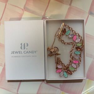 Bomb Party Jewel Candy Rose Gold Bracelet
